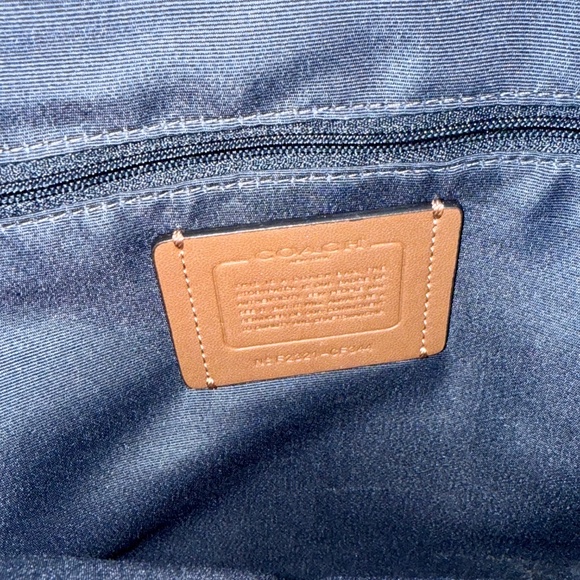 NWOT Coach Court Backpack With Monogram Print CF344 Green - Picture 6 of 6